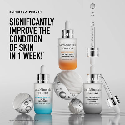 SKIN RESCUE Pure Glow Serum with 10% Vitamin C Complex and Rainbow Seaweed