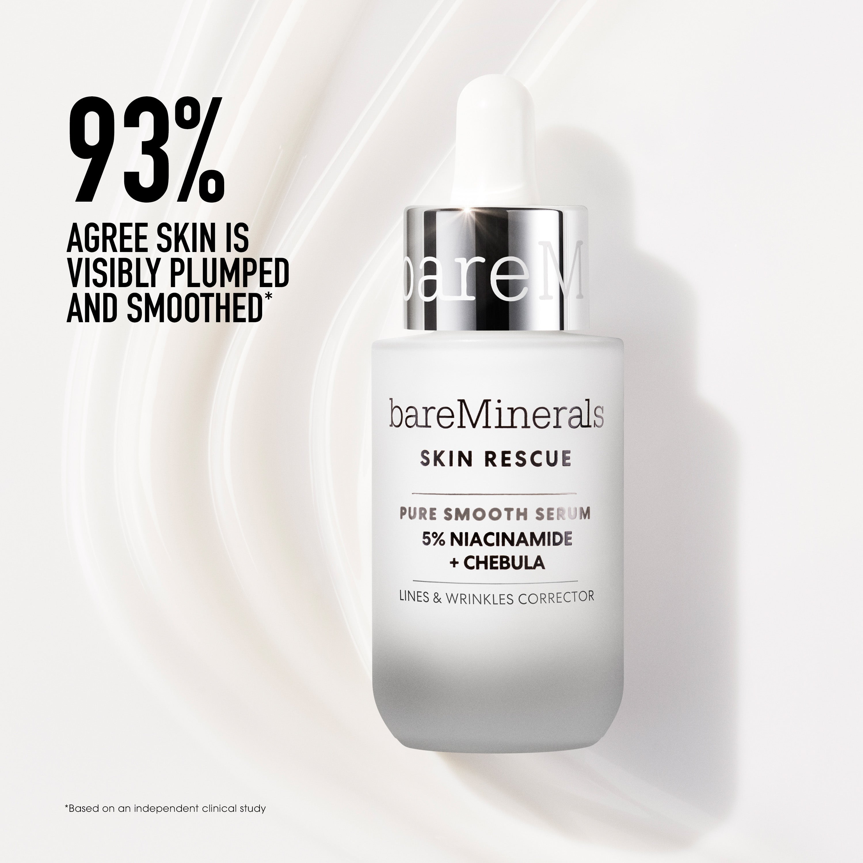 SKIN RESCUE Pure Smooth Serum with 5% Niacinamide and Chebula view 2