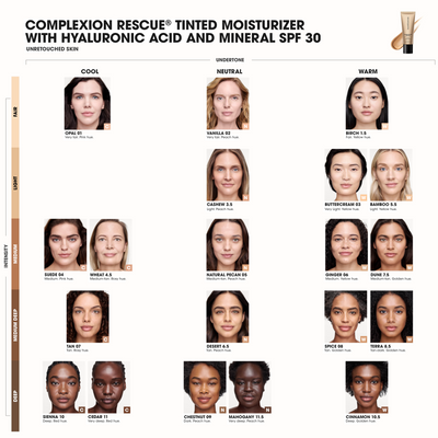 COMPLEXION RESCUE® Tinted Moisturizer with Hyaluronic Acid and Mineral SPF 30