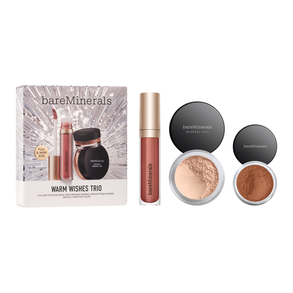 Warm Wishes Trio | Lip Gloss + Setting Powder + Face Color
