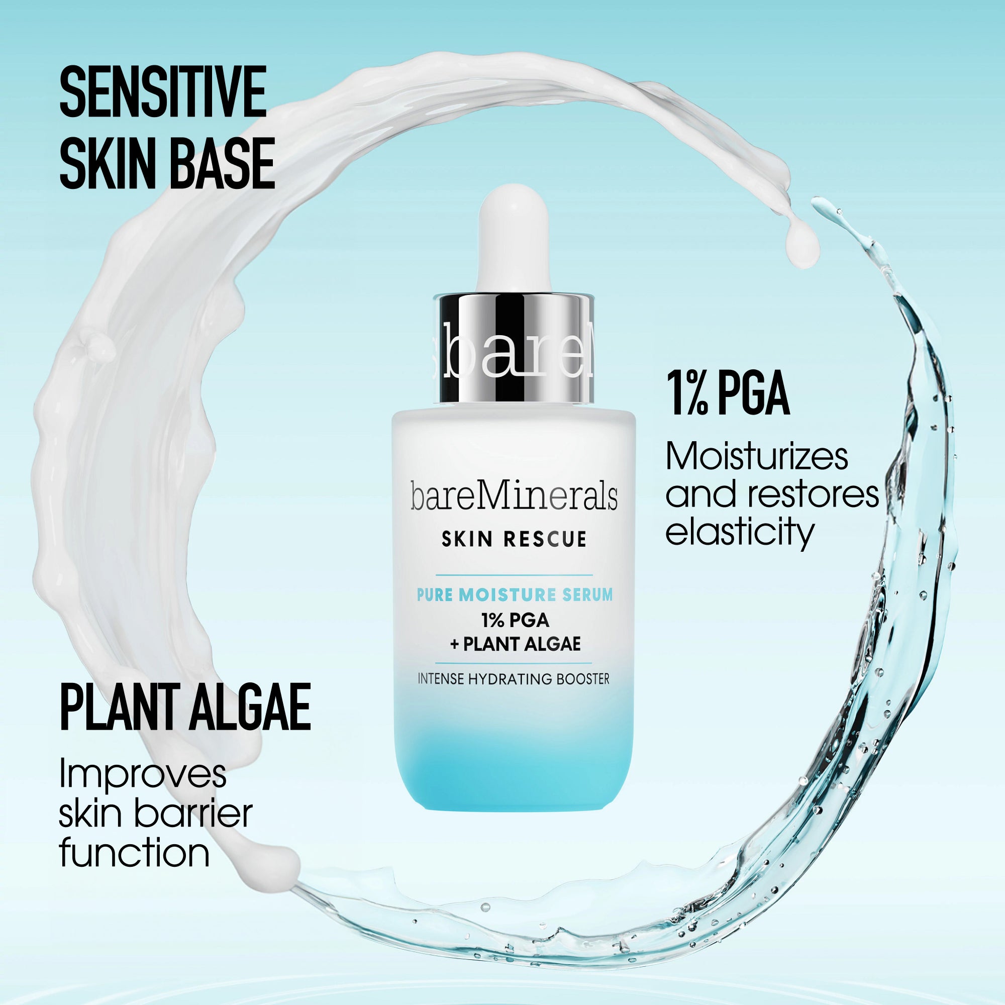 SKIN RESCUE Pure Moisture Serum with 1% PGA and Plant Algae view 6