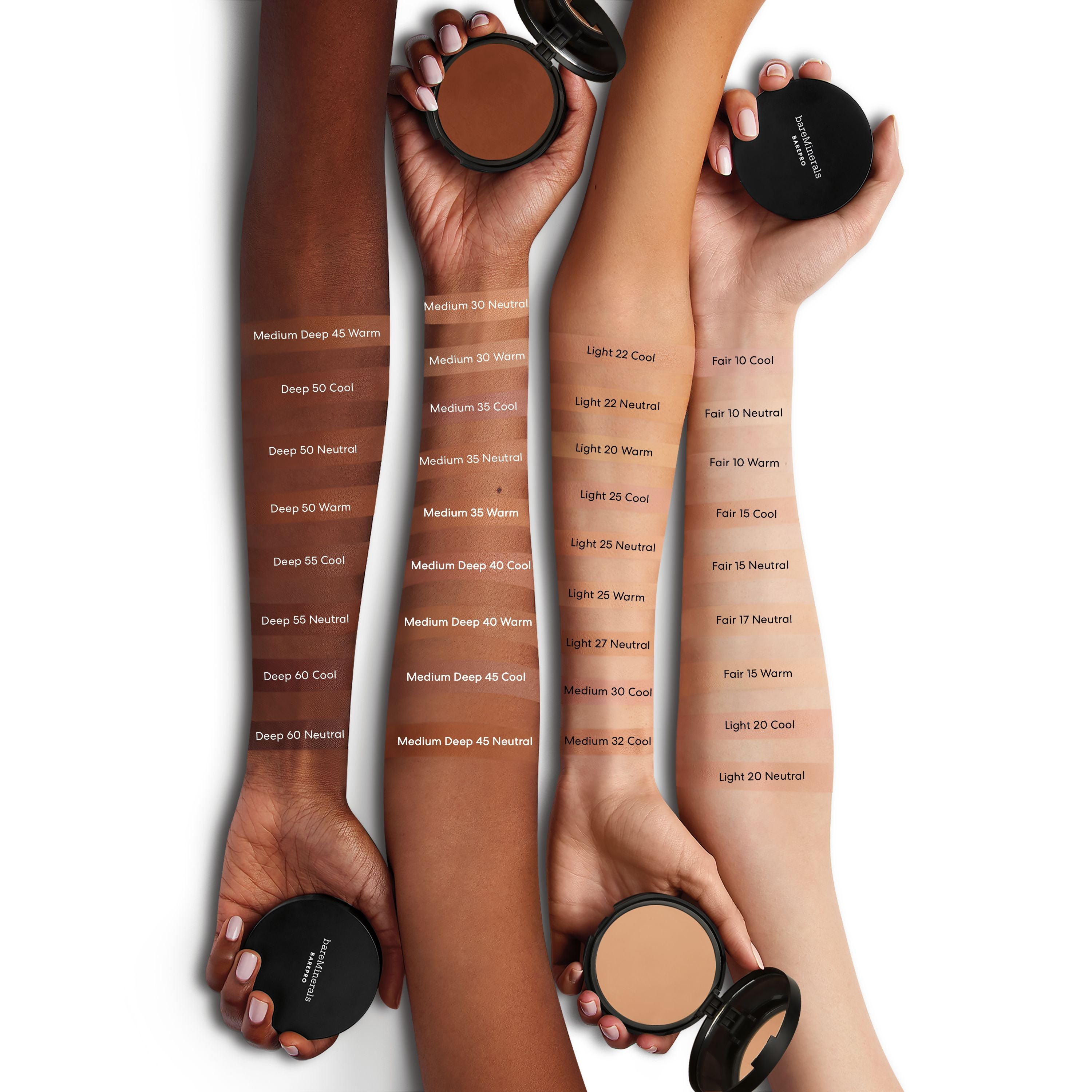 bareMinerals　ベアプロ 24HR パウダー ファンデーション BAREPRO 24HR パウダーファンデーション - フルカバレッジ