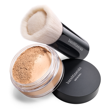 bareMinerals パウダーファンデーション &フェイスカラー2色セット bareMinerals パウダーファンデーション &フェイスカラー2色