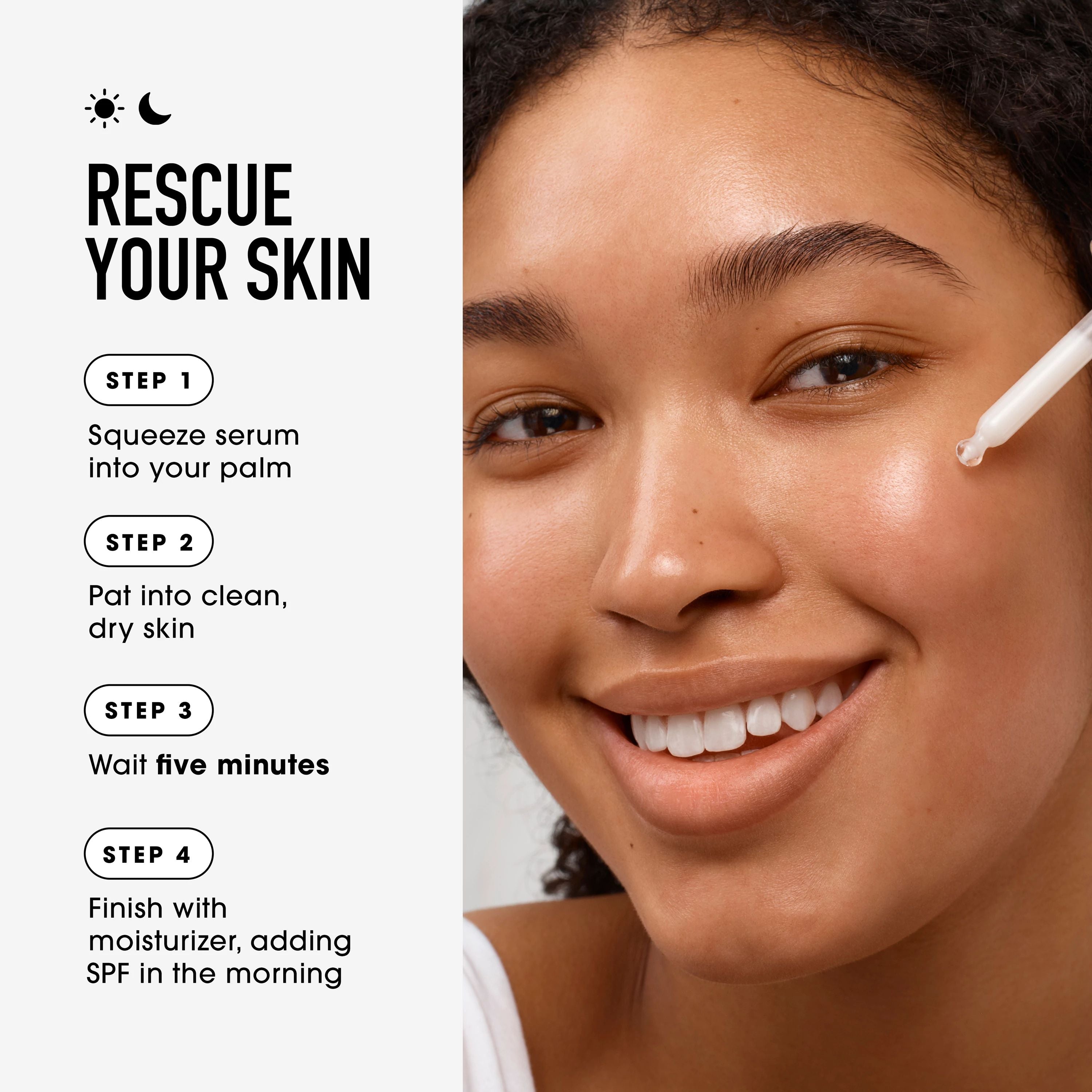 SKIN RESCUE Pure Smooth Serum with 5% Niacinamide and Chebula view 7