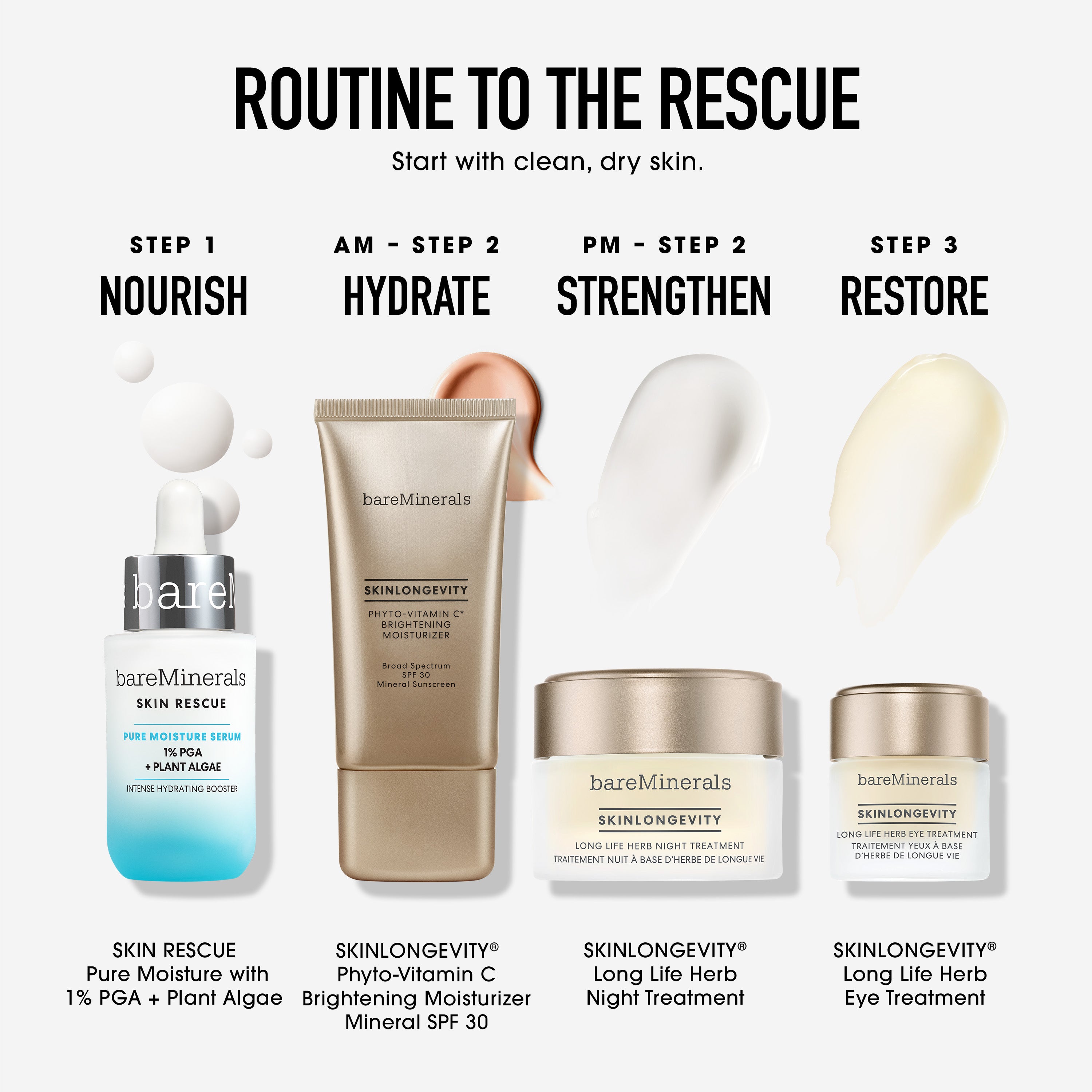 Amazon.com: bareMinerals Skin Rescue Pure Moisture Face