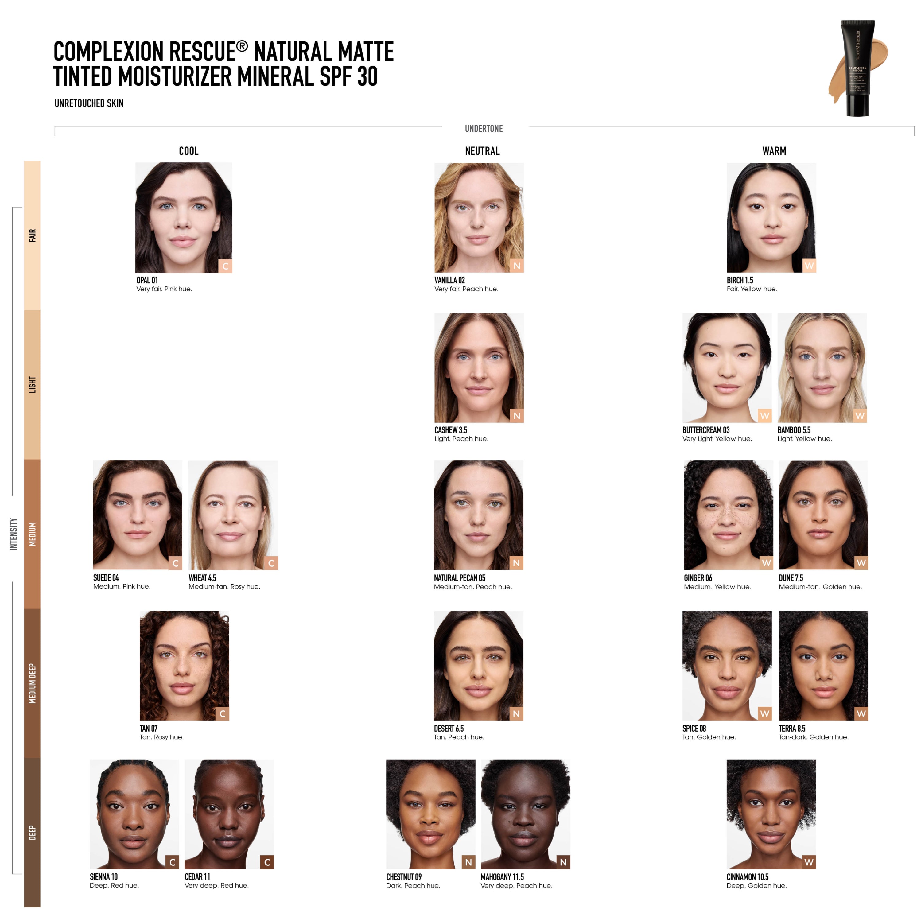 ベアミネラル コンプレクション レスキュー ティンテッド モイスチャ