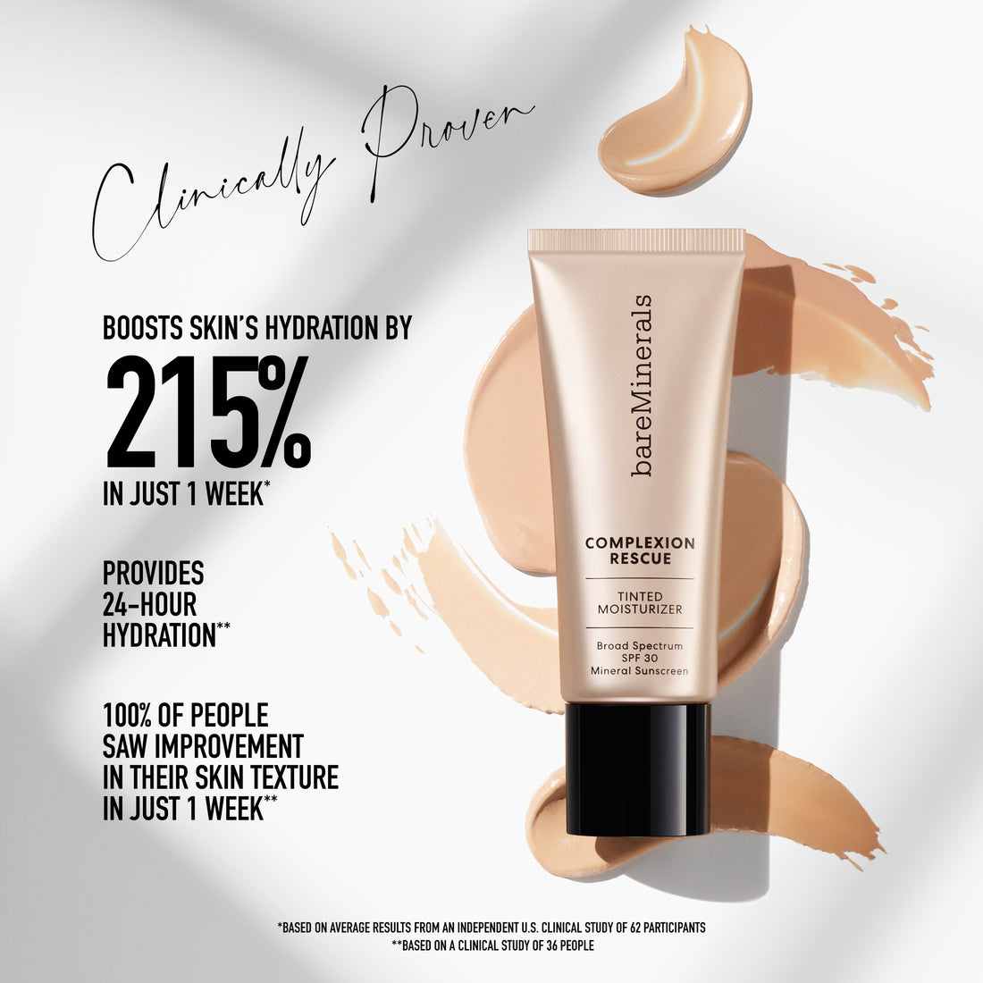 Complexion Rescue Tinted Moisturizer with SPF 30 bareMinerals