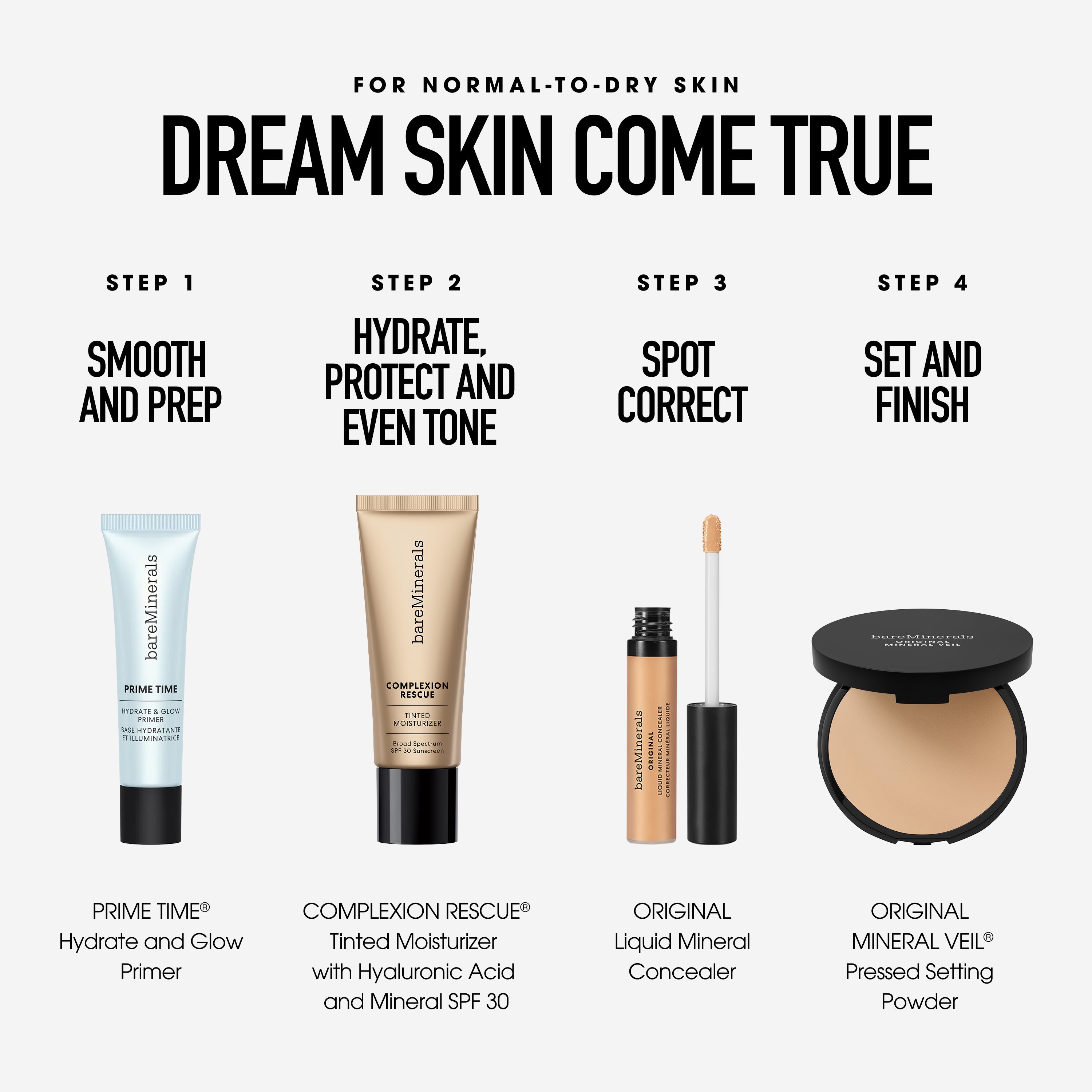 bareMinerals PRIME TIME 30ml+コンシーラー4個セット bareMinerals PRIME TIME 30ml+コンシーラー4個セット