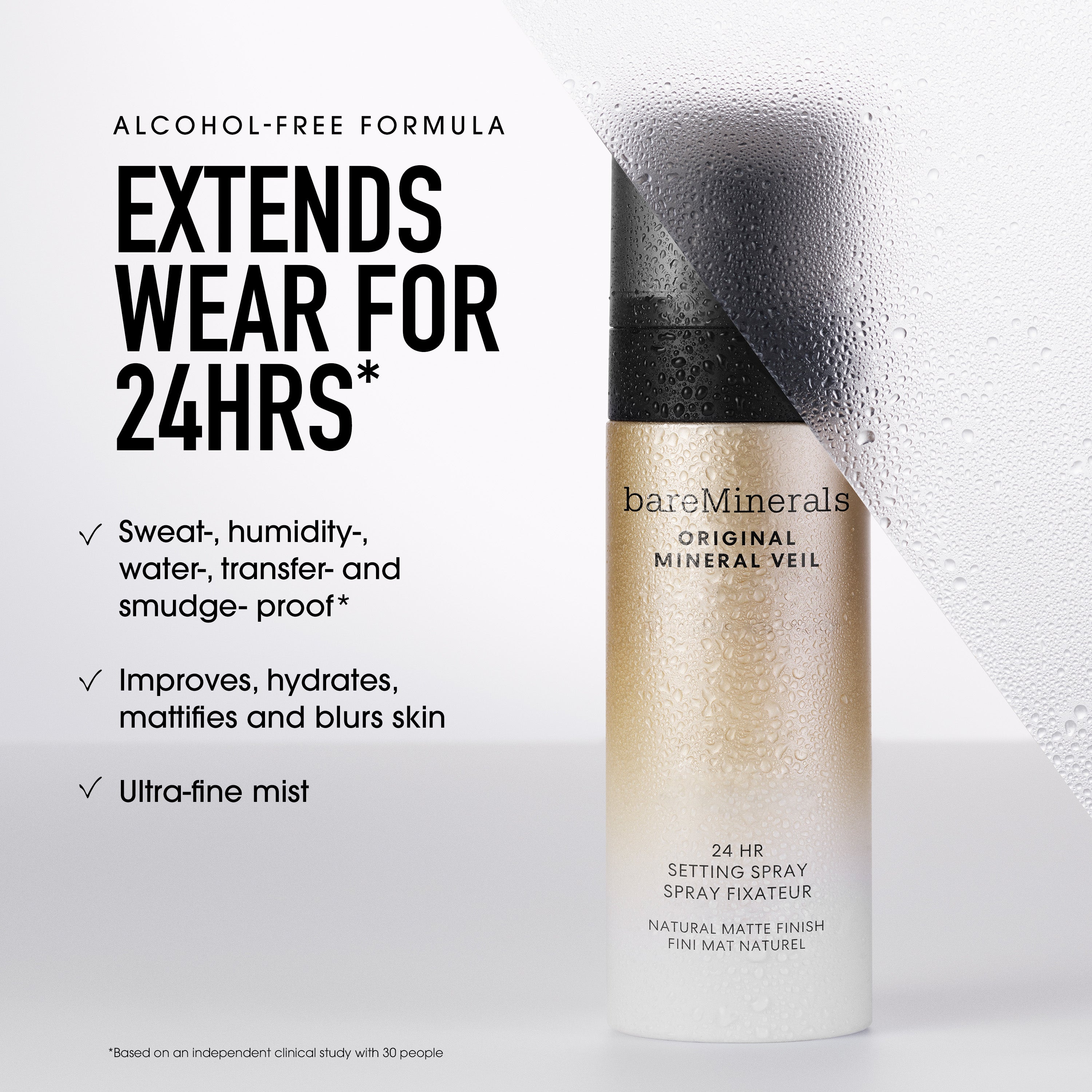 bareMinerals オリジナル ミネラルベール 24g オリジナルミネラルベール 24HR ナチュラルマットセッティング