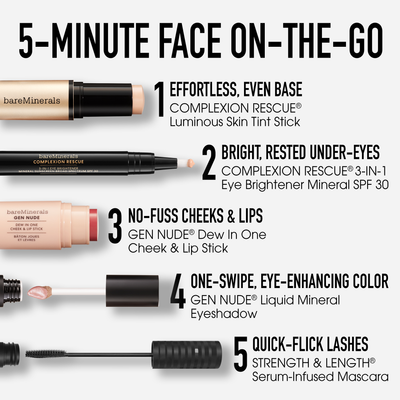 On-the-Go 5-Minute Face On-the-Go 5-Minute Face