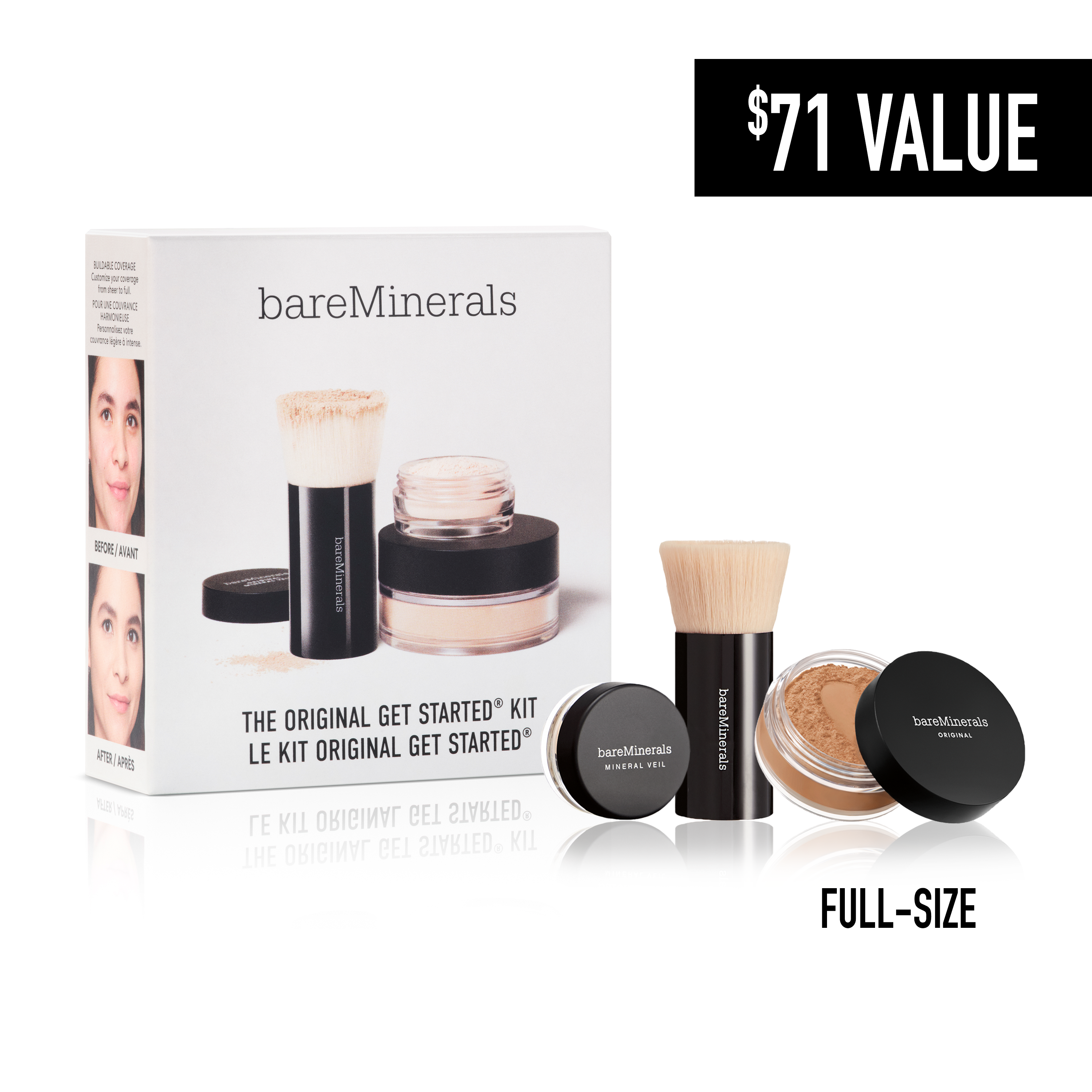 The Original Get Started® Kit 3-Piece Mineral Makeup Set