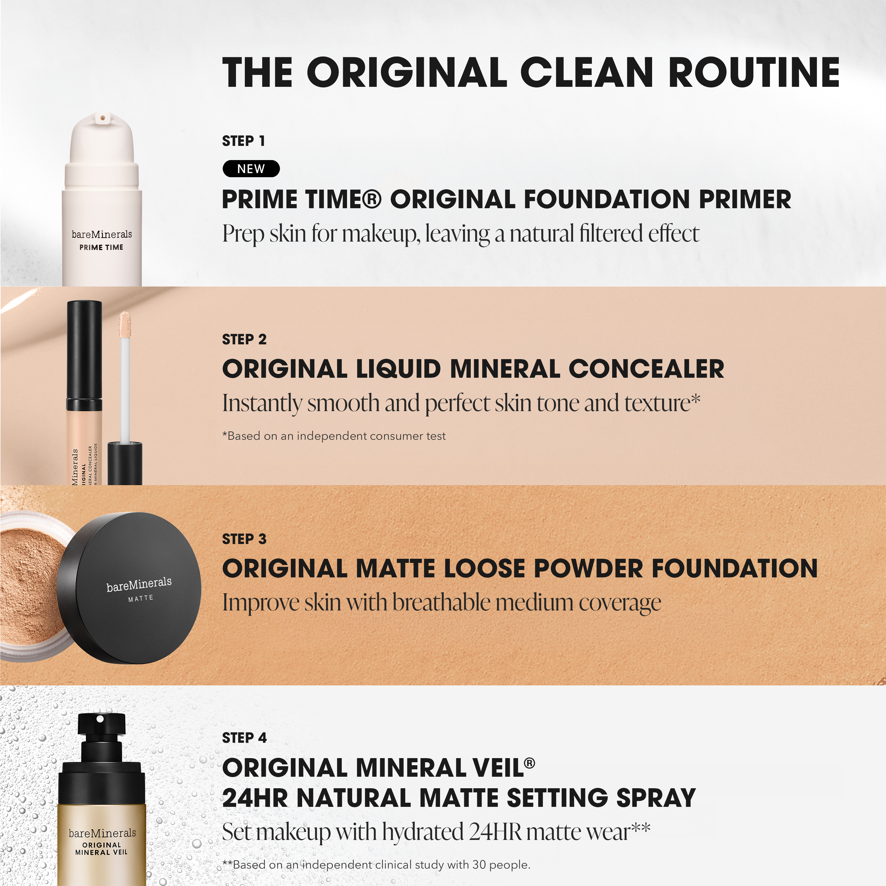 ORIGINAL MATTE Loose Powder Foundation Broad Spectrum SPF 15