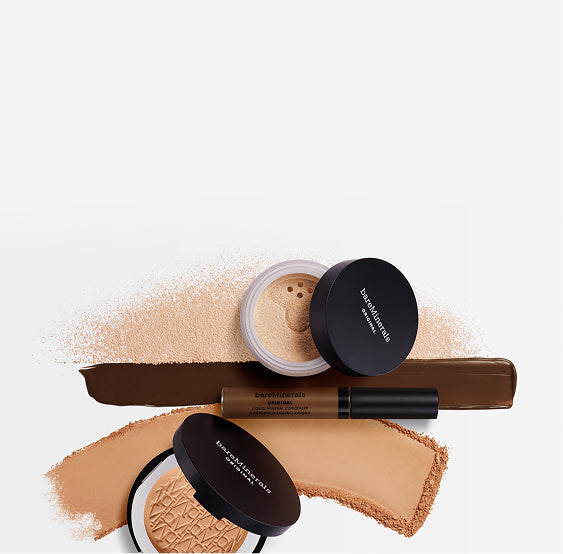 オリジナルメイクアップエッセンシャルズ - 最高のミネラルフェイスメイク