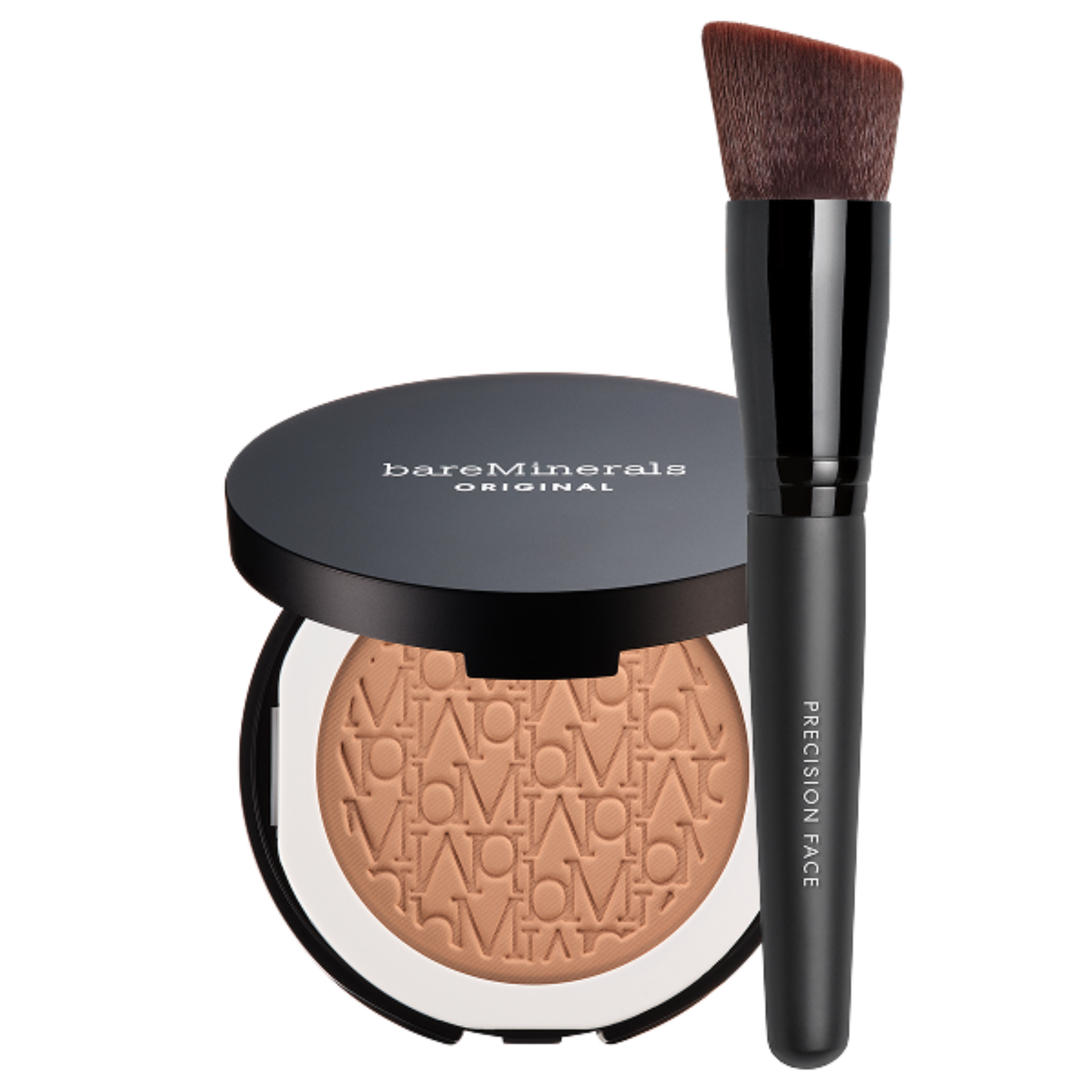 【bareMinerals Mineralist Stonewashed】限定品 Original Pressed Powder and Brush Bundle