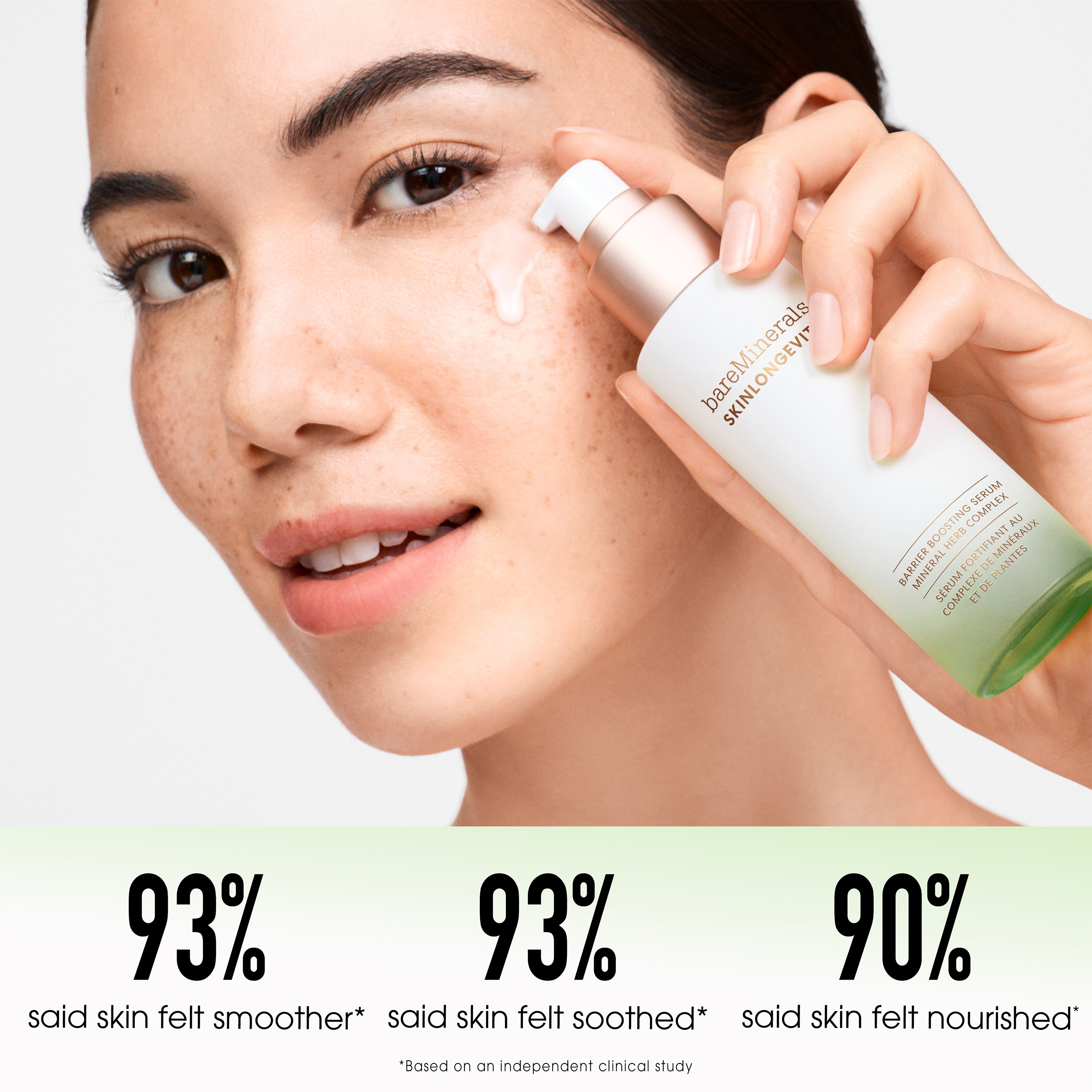 ☆最終☆bareMinerals SKINLONGEVITY 50ml 2本組 SKINLONGEVITY® Face Cleanser and Cream Set
