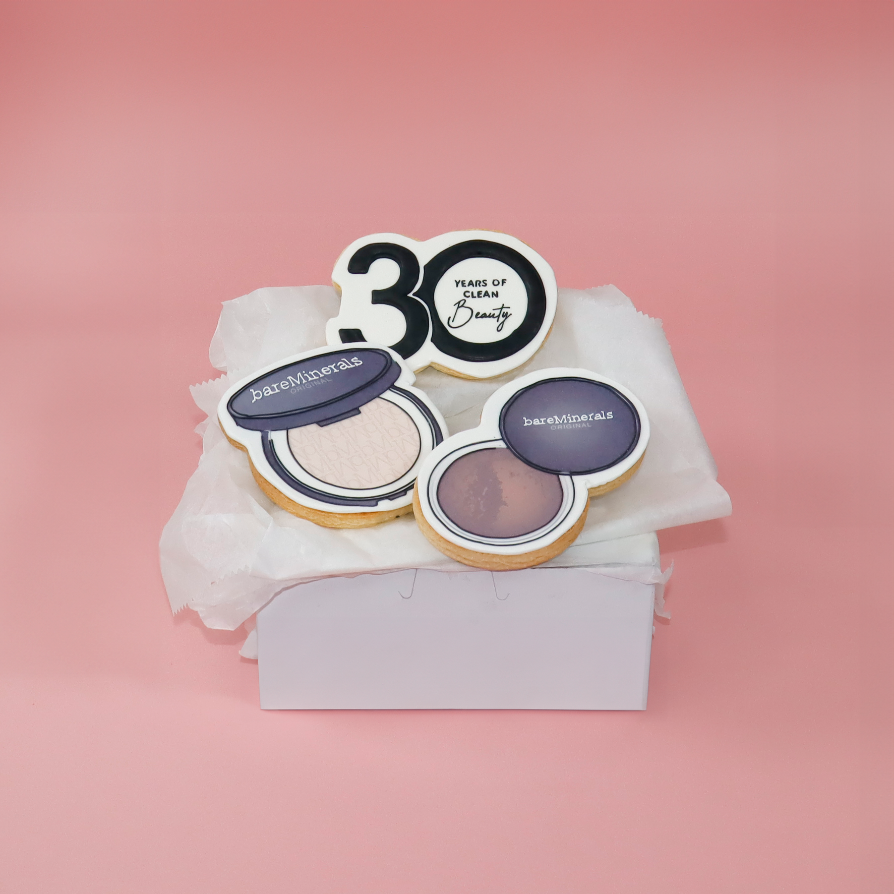 30 Years of BareMinerals Cookies by Funny Face Bakery view 1