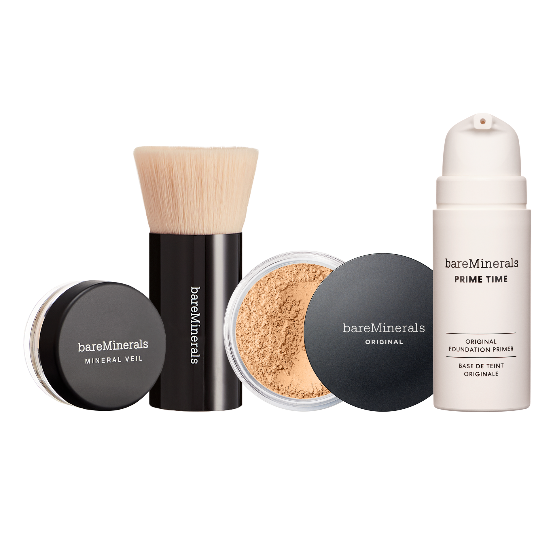 ベアミネラル　メイクアップベース　４本 The Signature 4-Piece Mineral Makeup Set
