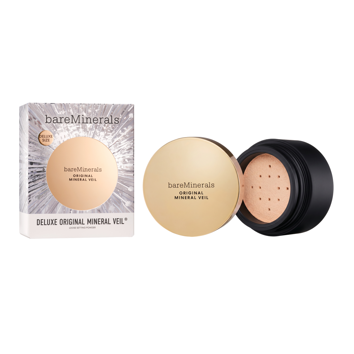 bareMinerals フェイスパウダー セット Deluxe Original Mineral Veil Loose Setting Powder | Jumbo