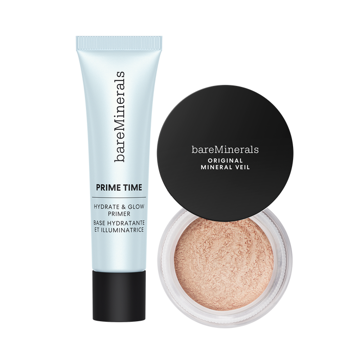 bareMinerals PRIME TIME 化粧下地 2本セット Prime & Set Duo | bareMinerals Holiday Complexion Kit