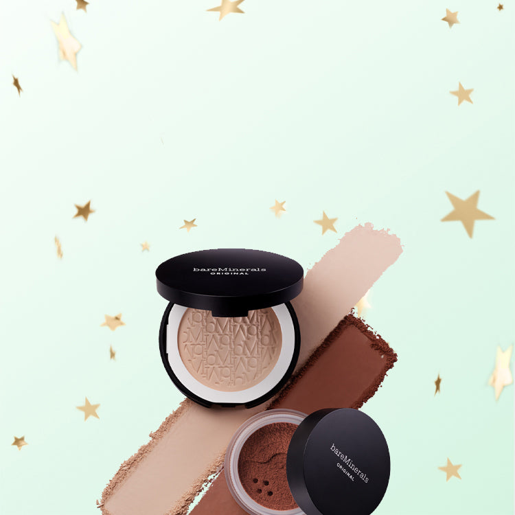 bareMinerals パウダーファンデーション &フェイスカラー2色セット 試してみた】ベアプロ 24HR パウダー ファンデーション