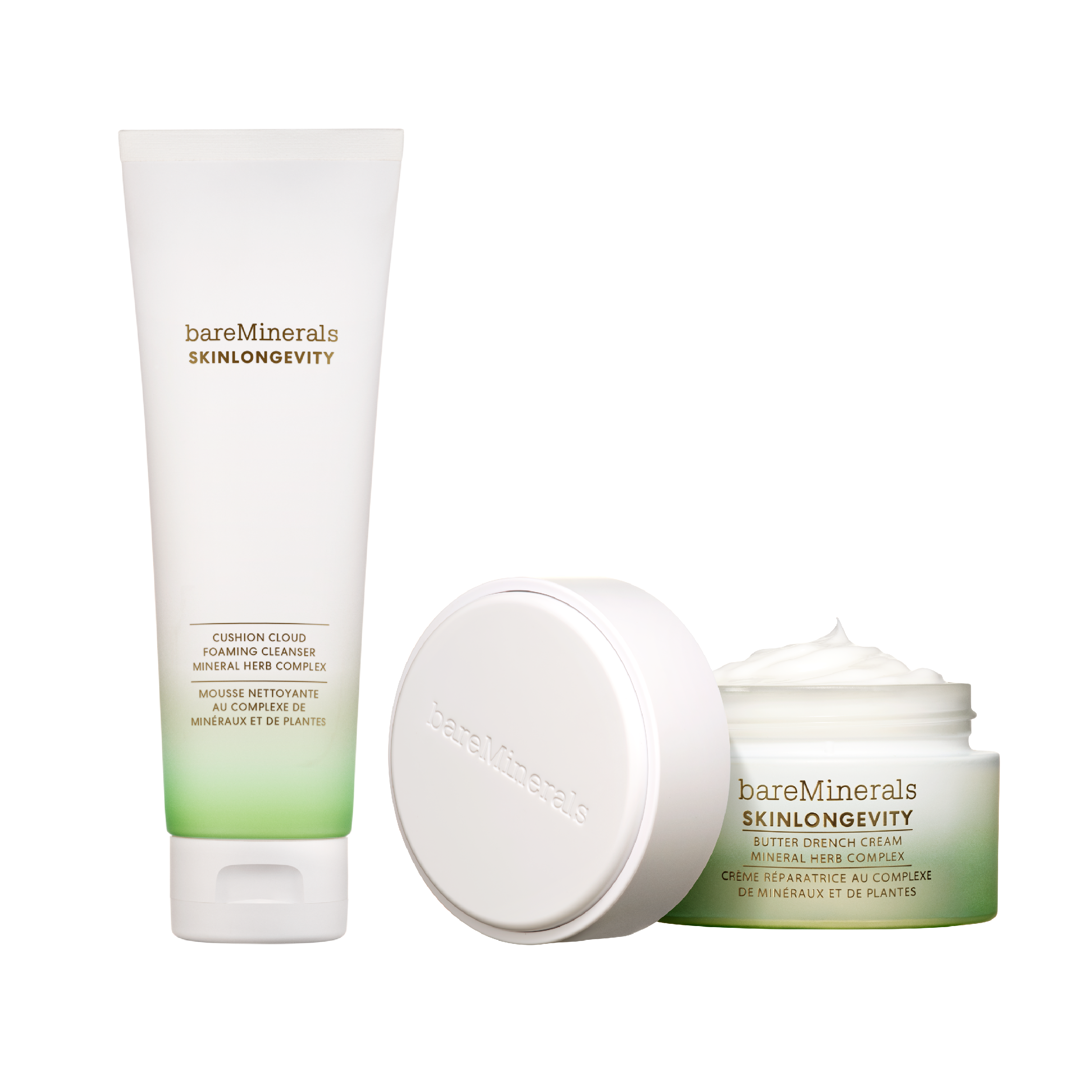 SKINLONGEVITY® Face Cleanser and Cream Set