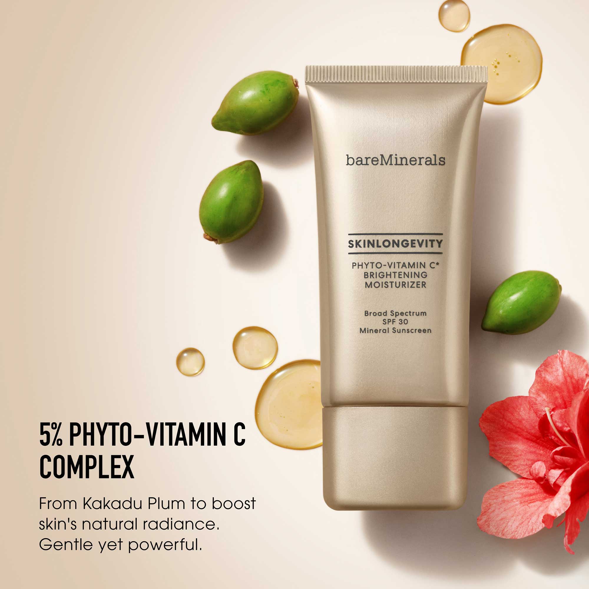 ブライトニング モイスチャライザー ミネラル SPF 30 | ベアミネラル