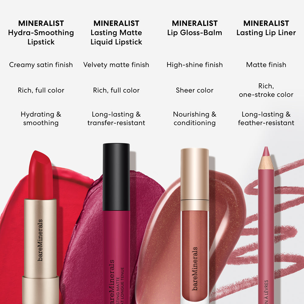 bareMinerals Mineralist Hydra Smoothing Lipstick