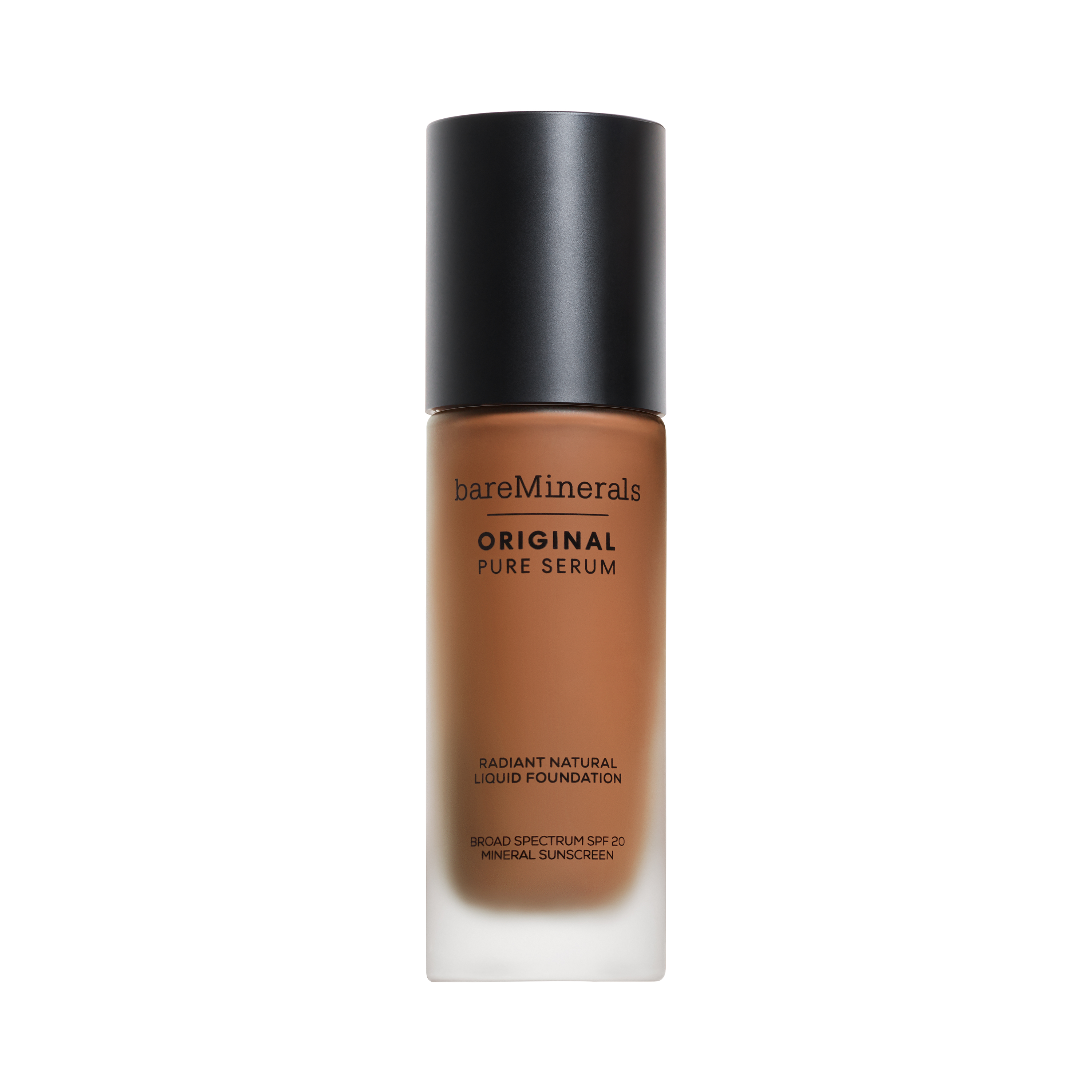 ORIGINAL Pure Serum Radiant Natural Liquid Foundation Mineral SPF 20 view 1