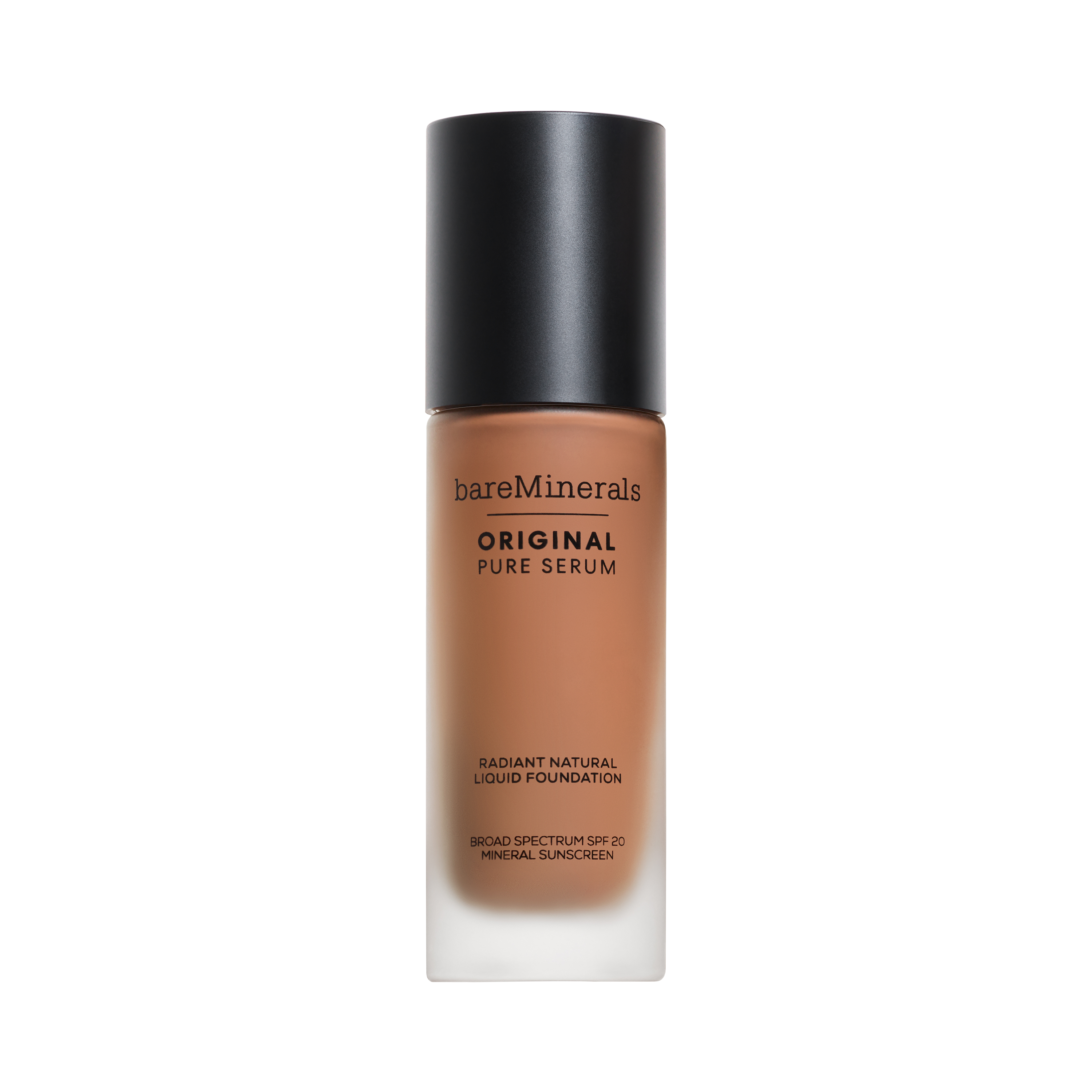 ORIGINAL Pure Serum Radiant Natural Liquid Foundation Mineral SPF 20 view 1