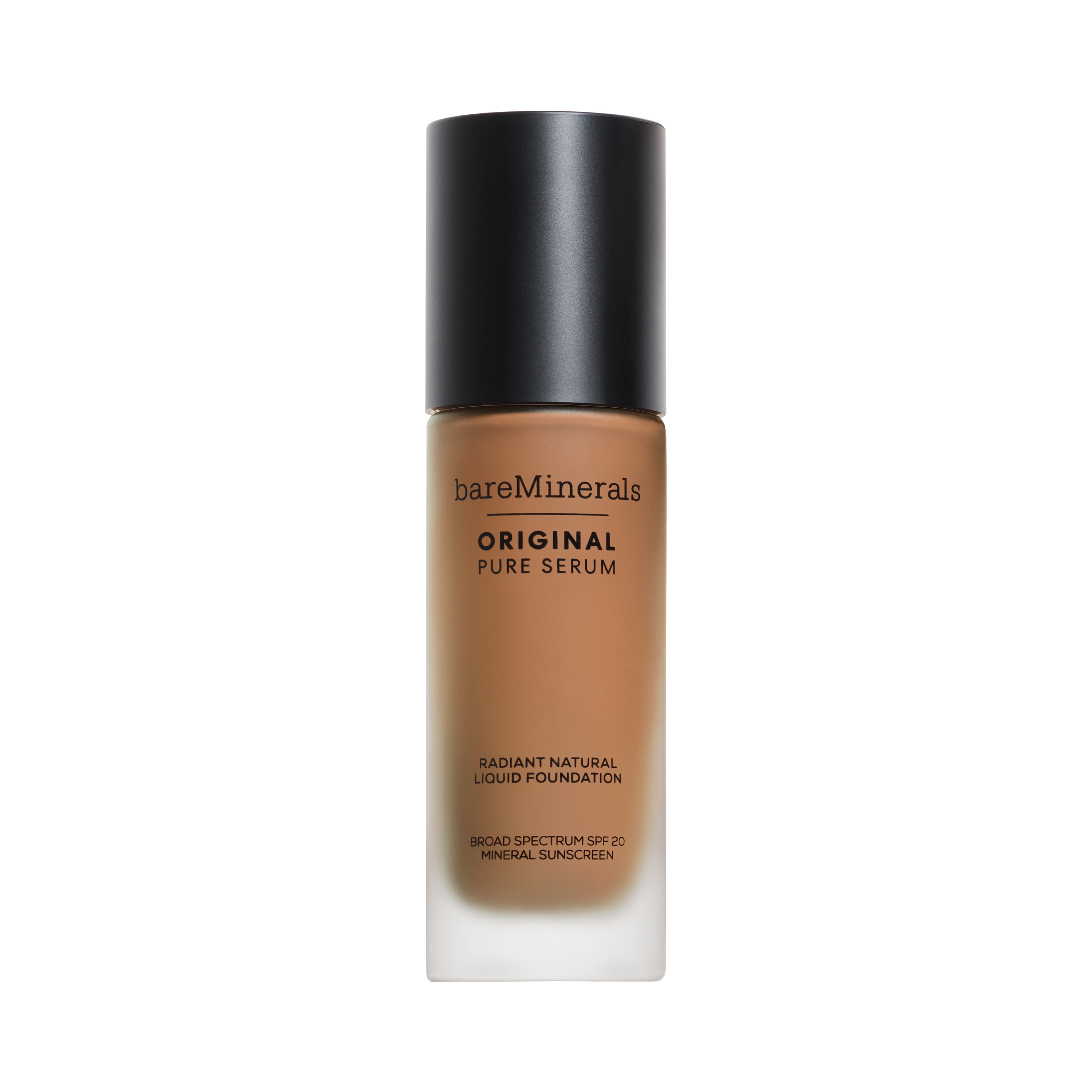 ORIGINAL Pure Serum Radiant Natural Liquid Foundation Mineral SPF 20 view 1