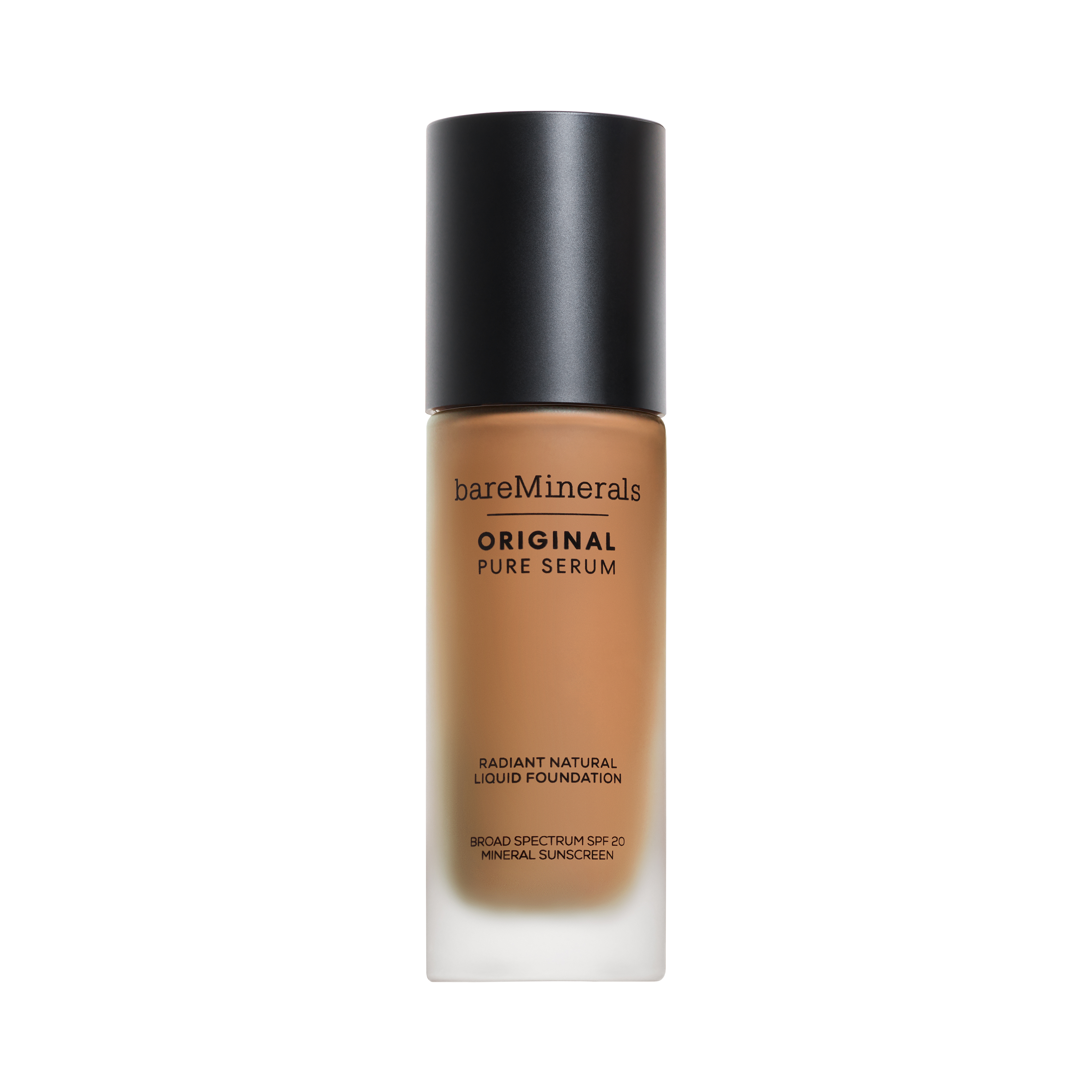 ORIGINAL Pure Serum Radiant Natural Liquid Foundation Mineral SPF 20 view 1