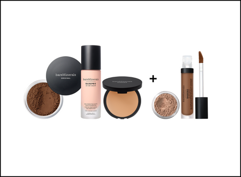 ベアミネラル　ファンデーション　コンシーラー　フェイスパウダー　ケース付き コンシーラー | クリーン + ヴィーガン | クリーム＆パウダー | ベア