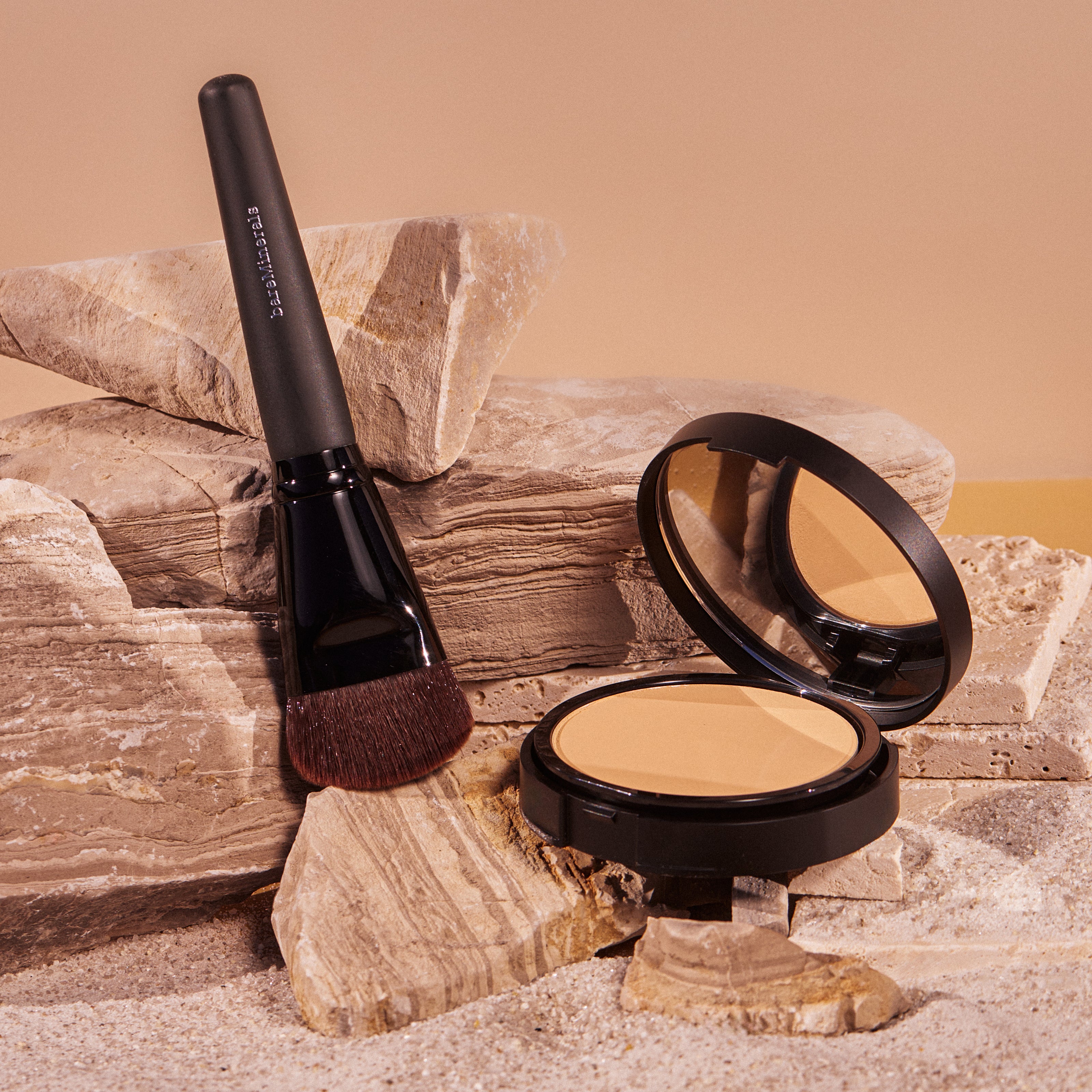 BAREPRO® 24HR Powder Foundation and Luxe Brush Bundle view 2